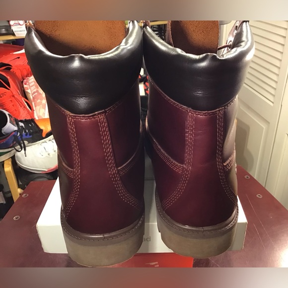 Timberland Heritage 6 Inch Sz 13M Men's Merlot Color Leather TB 0A22W9 - Picture 4 of 16